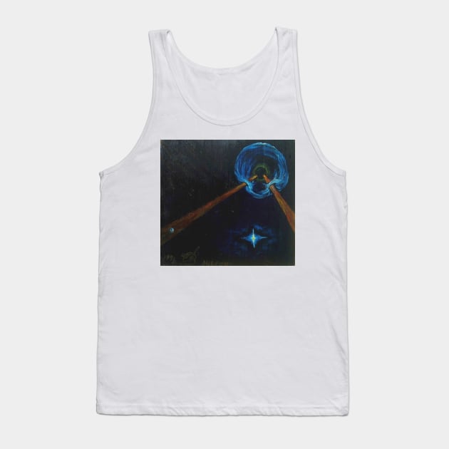 Oil Painting - Pulsar. 1991 Tank Top by IgorPozdnyakov